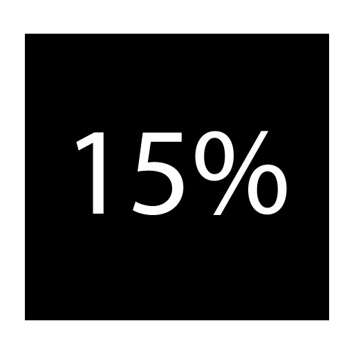 15%